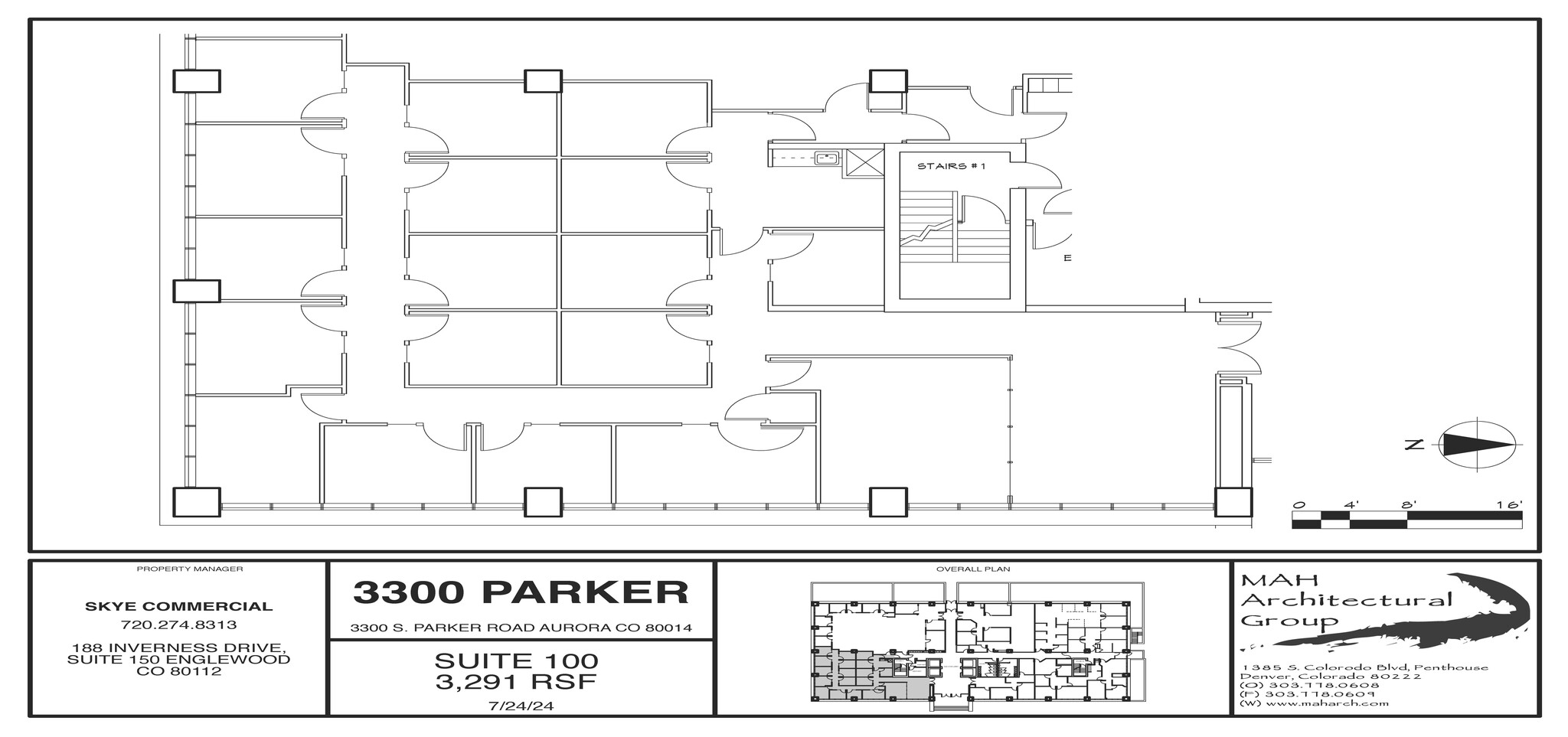 3300 S Parker Rd, Aurora, CO en venta Plano de la planta- Imagen 1 de 1