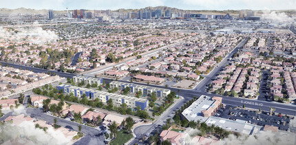 5545 S Jones Blvd, Las Vegas, NV - VISTA AÉREA  vista de mapa