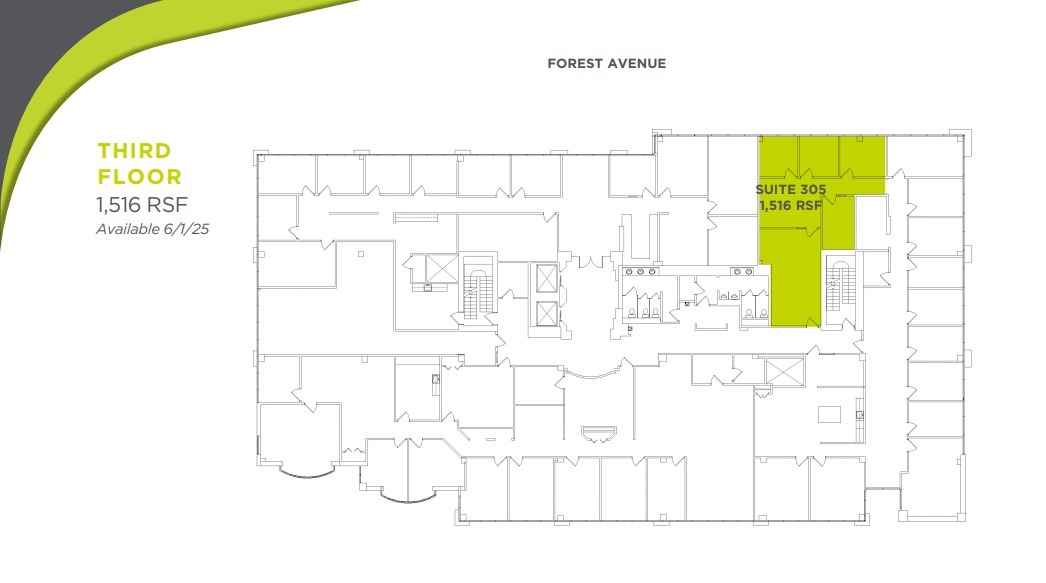 7231 Forest Ave, Richmond, VA en alquiler Plano de la planta- Imagen 1 de 1