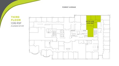 7231 Forest Ave, Richmond, VA en alquiler Plano de la planta- Imagen 1 de 1