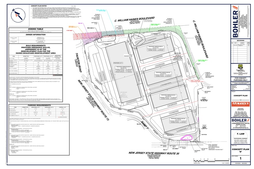 1 CW Haines Blvd, Atco, NJ en venta - Plano de la planta - Imagen 2 de 4