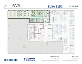 200 W Adams St, Chicago, IL en alquiler Plano de la planta- Imagen 1 de 2