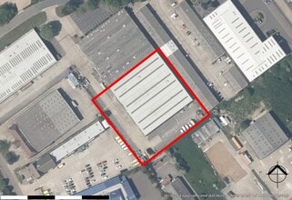 Unit 15 Aviation Way, Southend On Sea, ESS - Aérea vista de mapa