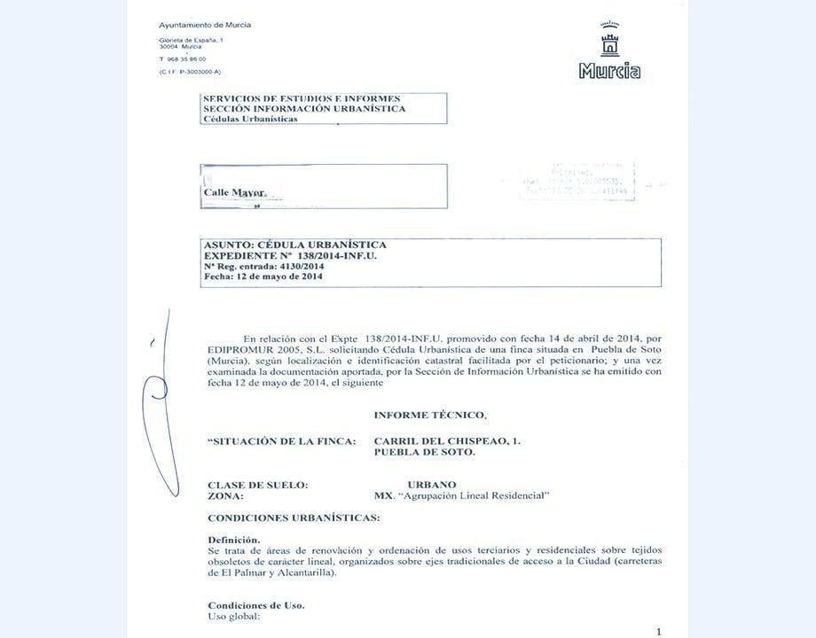 Carril del Chispeao, 1, Murcia, Murcia en venta Foto del edificio- Imagen 1 de 7