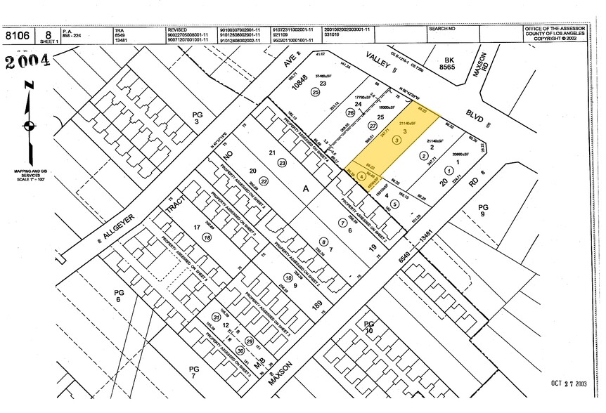 12138 Valley Blvd, El Monte, CA en venta - Plano de solar - Imagen 2 de 4