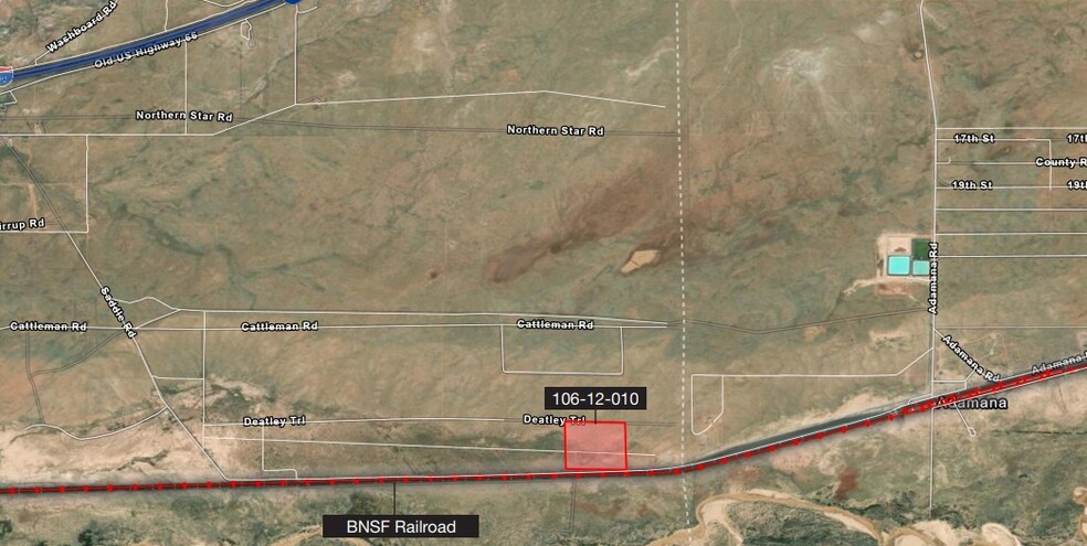 41.35 Acres Vacant Land North of the BNSF Railroad, Holbrook, AZ en venta - Foto del edificio - Imagen 1 de 1