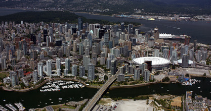 700 W Georgia St, Vancouver, BC - VISTA AÉREA  vista de mapa