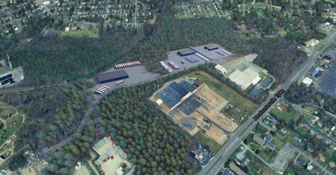 Mechanicsville Tpke, Richmond, VA en alquiler - Vista aérea - Imagen 3 de 4