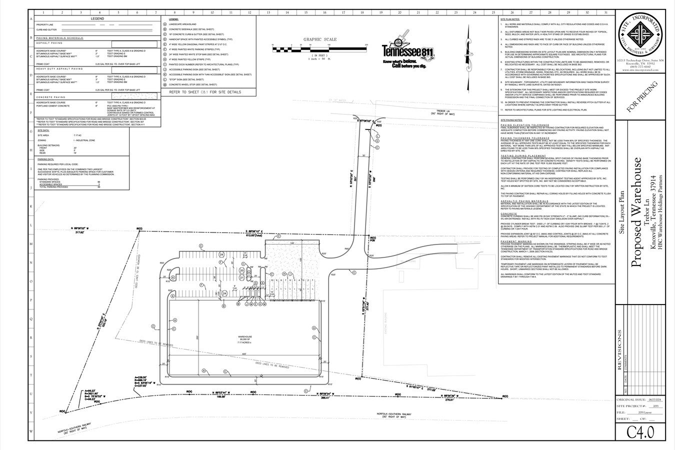 Plano del sitio