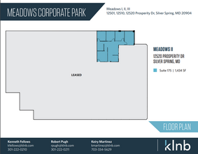 12510 Prosperity Dr, Silver Spring, MD en alquiler Plano de la planta- Imagen 1 de 1