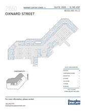 21550 Oxnard St, Woodland Hills, CA en alquiler Plano de la planta- Imagen 1 de 1