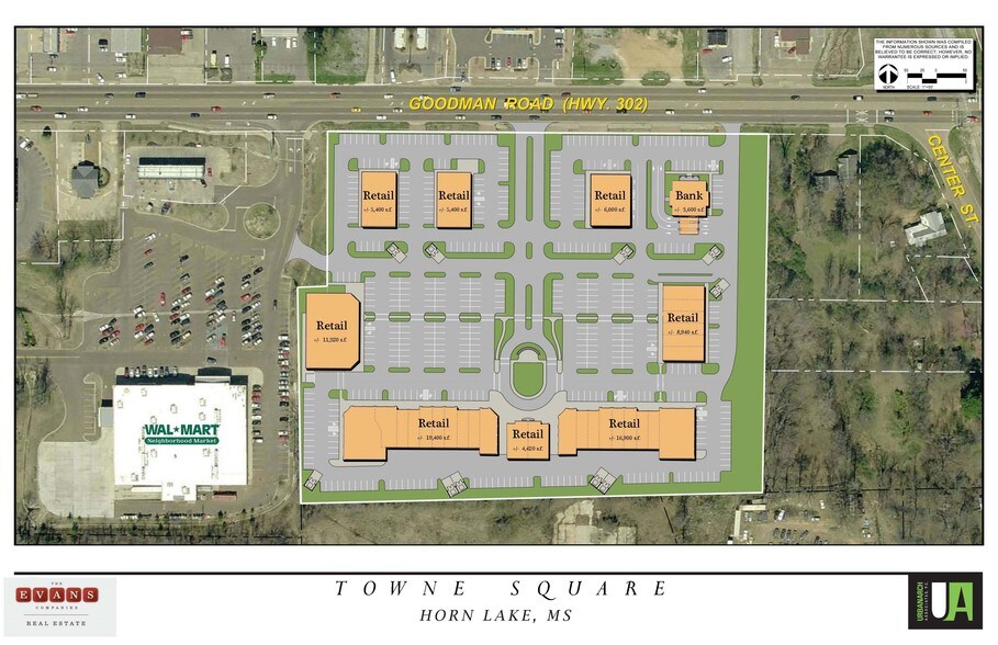 2401 Goodman Rd, Horn Lake, MS en venta - Plano del sitio - Imagen 1 de 1