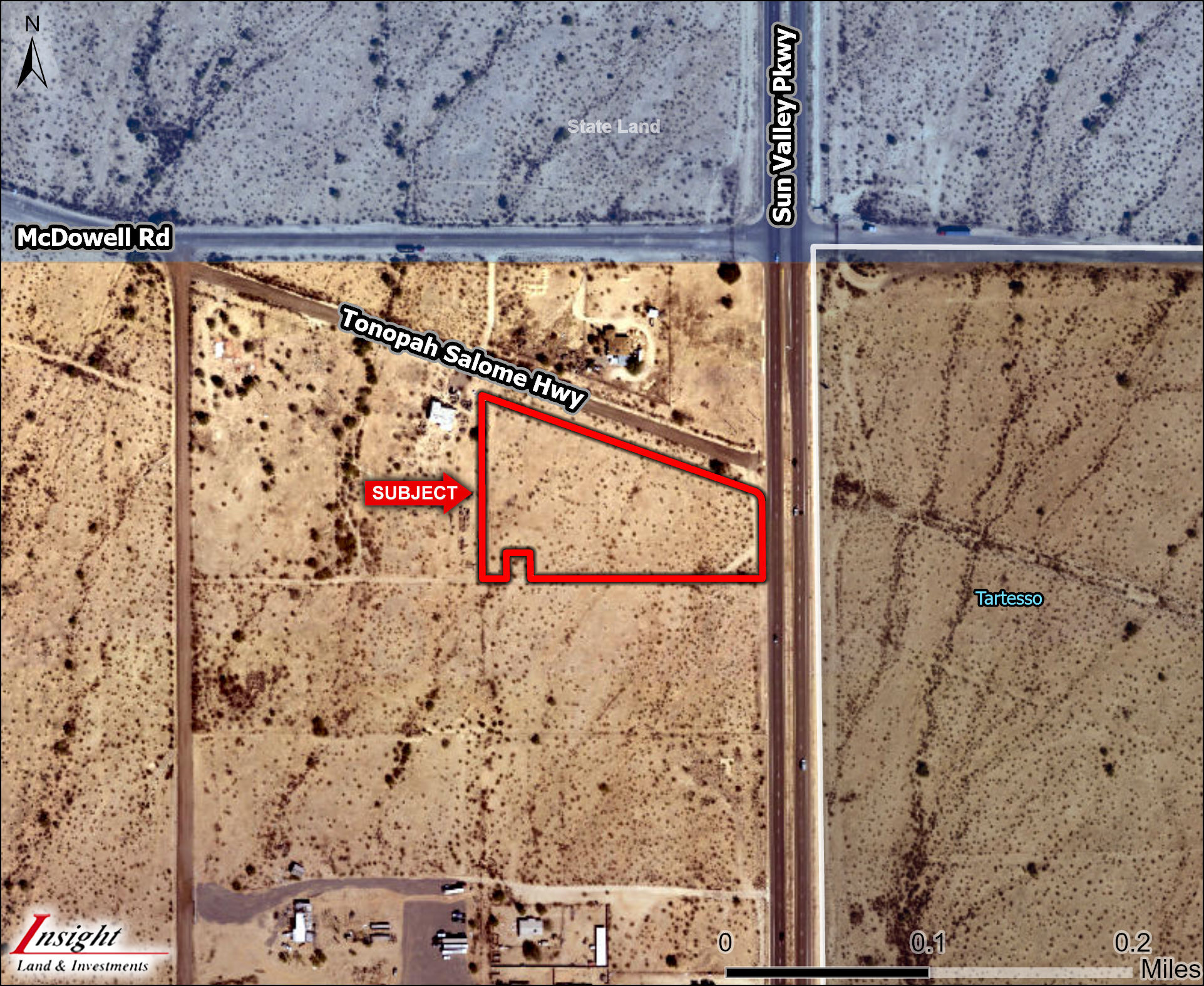 Sun Valley Pkwy & Tonopah Salome Hwy, Buckeye, AZ en venta Vista aérea- Imagen 1 de 5