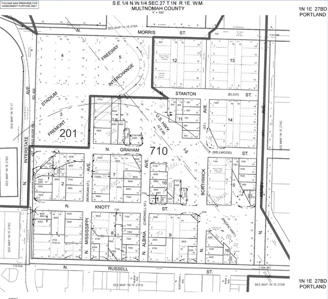 829 N Russell St, Portland, OR en venta - Plano de solar - Imagen 2 de 2