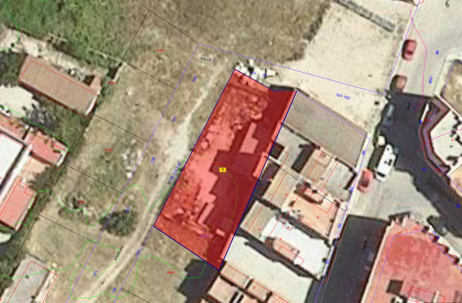 Terreno en La Ràpita, Tarragona en venta Plano de solar- Imagen 1 de 3
