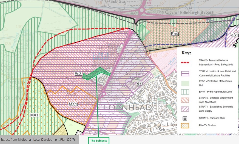 Straiton Rd, Loanhead en alquiler - Plano del sitio - Imagen 2 de 2