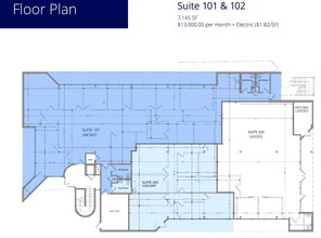 10065 Old Grove Rd, San Diego, CA en alquiler Plano de la planta- Imagen 2 de 2