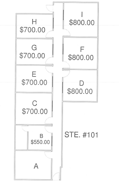 6931 Van Nuys Blvd, Van Nuys, CA en alquiler - Plano de la planta - Imagen 3 de 3