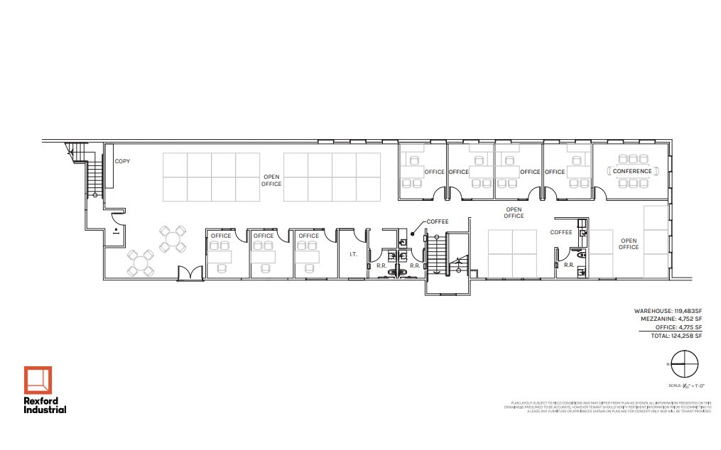 4325 Etiwanda Ave, Jurupa Valley, CA en alquiler Plano de la planta- Imagen 1 de 3