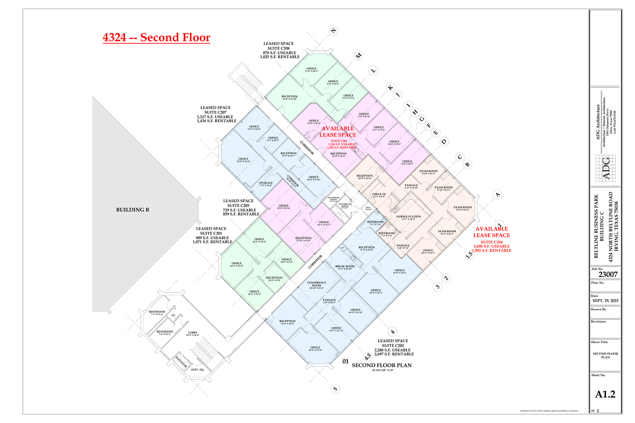 4320 N Belt Line Rd, Irving, TX en alquiler Plano de la planta- Imagen 1 de 4