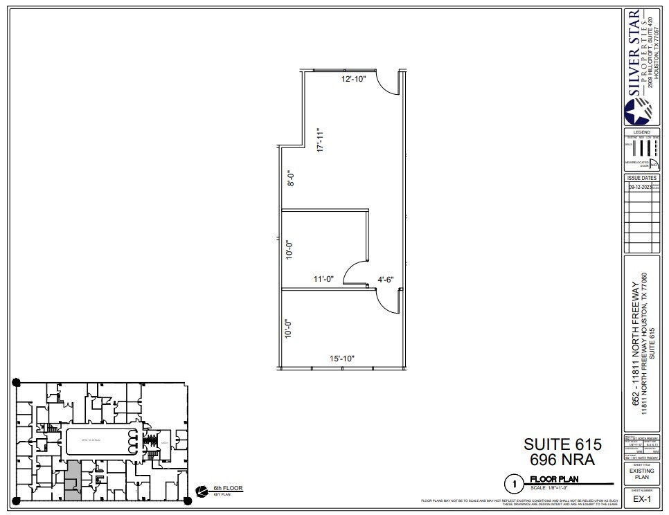 11811 North Fwy, Houston, TX en alquiler Plano de la planta- Imagen 1 de 1