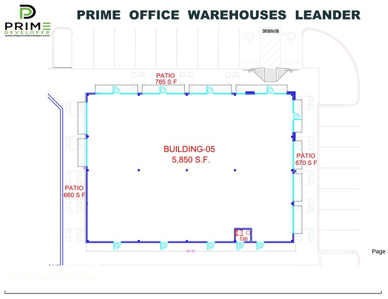 15881 Ronald W Reagan Blvd, Leander, TX en venta - Plano de la planta - Imagen 3 de 3