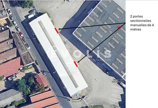 Vénissieux, RHO - AÉREA  vista de mapa