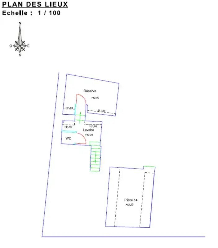 Rue Des Bons Enfants, Saint-Germain-en-Laye, YVE 78100 - - - Plano de la planta - Image 1 of 2