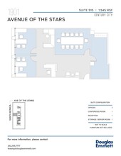 1901 Avenue of the Stars, Los Angeles, CA en alquiler Plano de la planta- Imagen 1 de 1