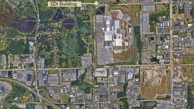 1050 W Silverbell Rd, Lake Orion, MI - VISTA AÉREA  vista de mapa - Image1