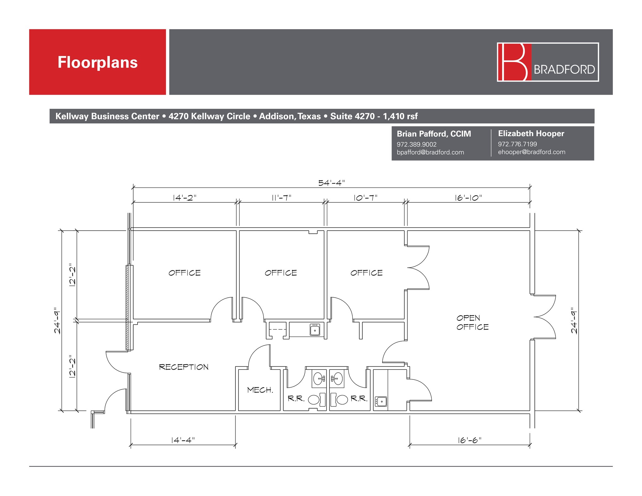 4260-4274 Kellway Cir, Addison, TX en alquiler Plano del sitio- Imagen 1 de 1