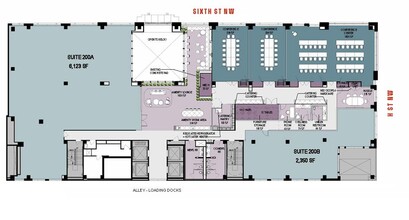 777 6th St NW, Washington, DC en alquiler Plano de la planta- Imagen 1 de 1