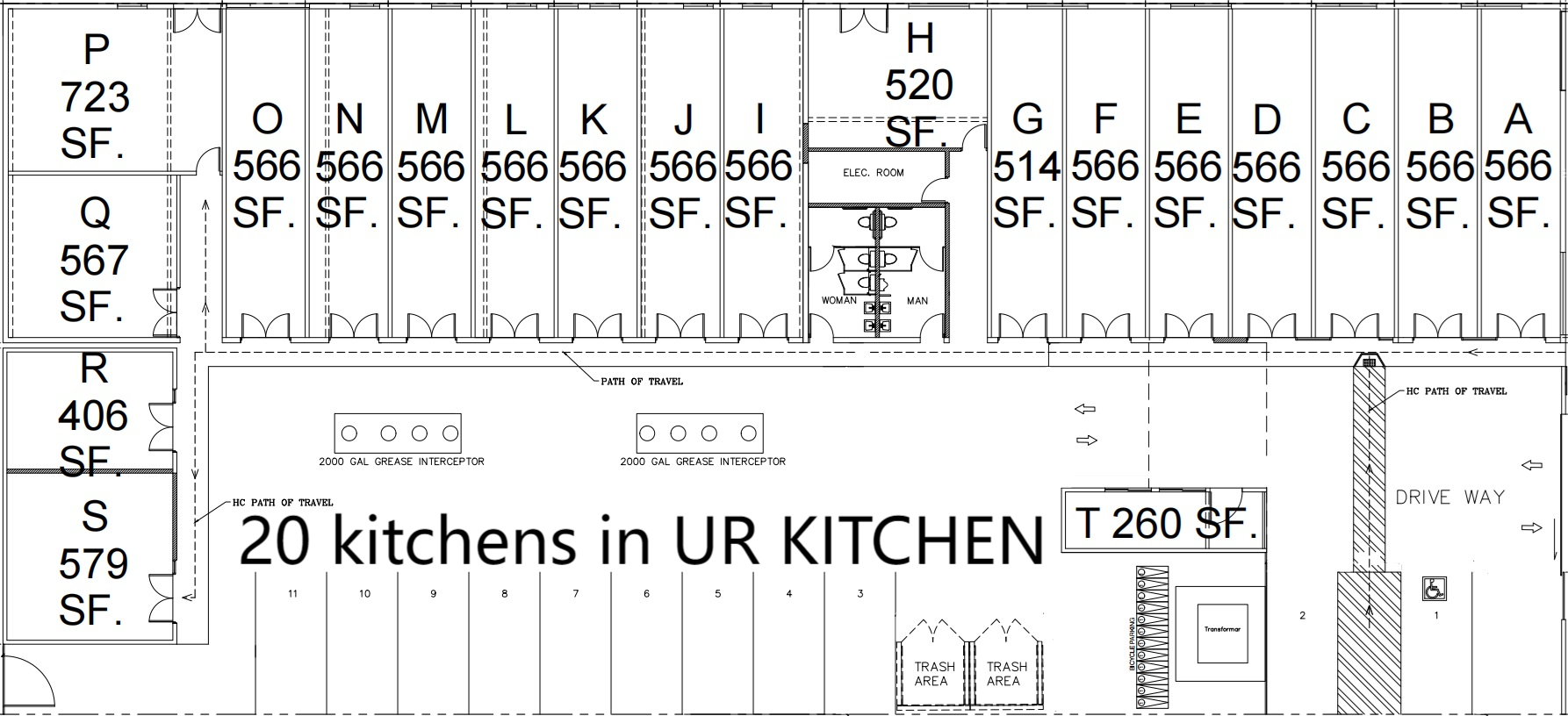 222 E 10th St, Long Beach, CA en alquiler Plano del sitio- Imagen 1 de 3