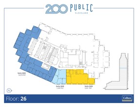 200 Public Sq, Cleveland, OH en alquiler Plano de la planta- Imagen 1 de 1