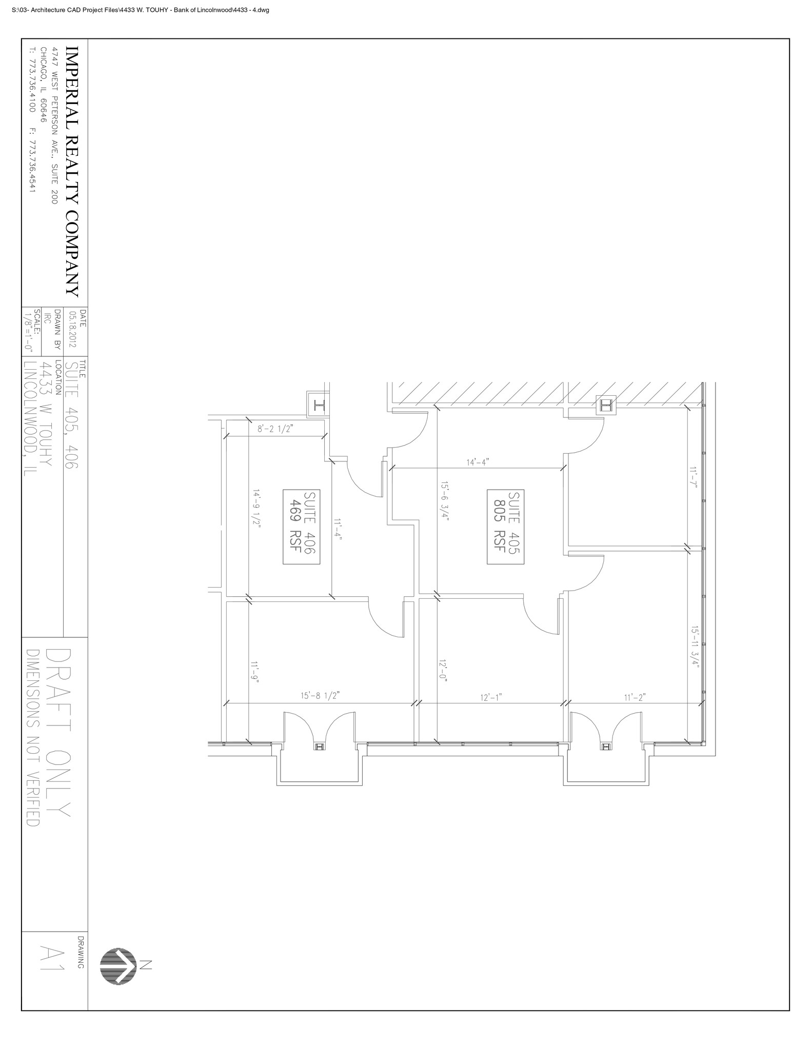 4433 W Touhy Ave, Lincolnwood, IL en alquiler Plano del sitio- Imagen 1 de 1