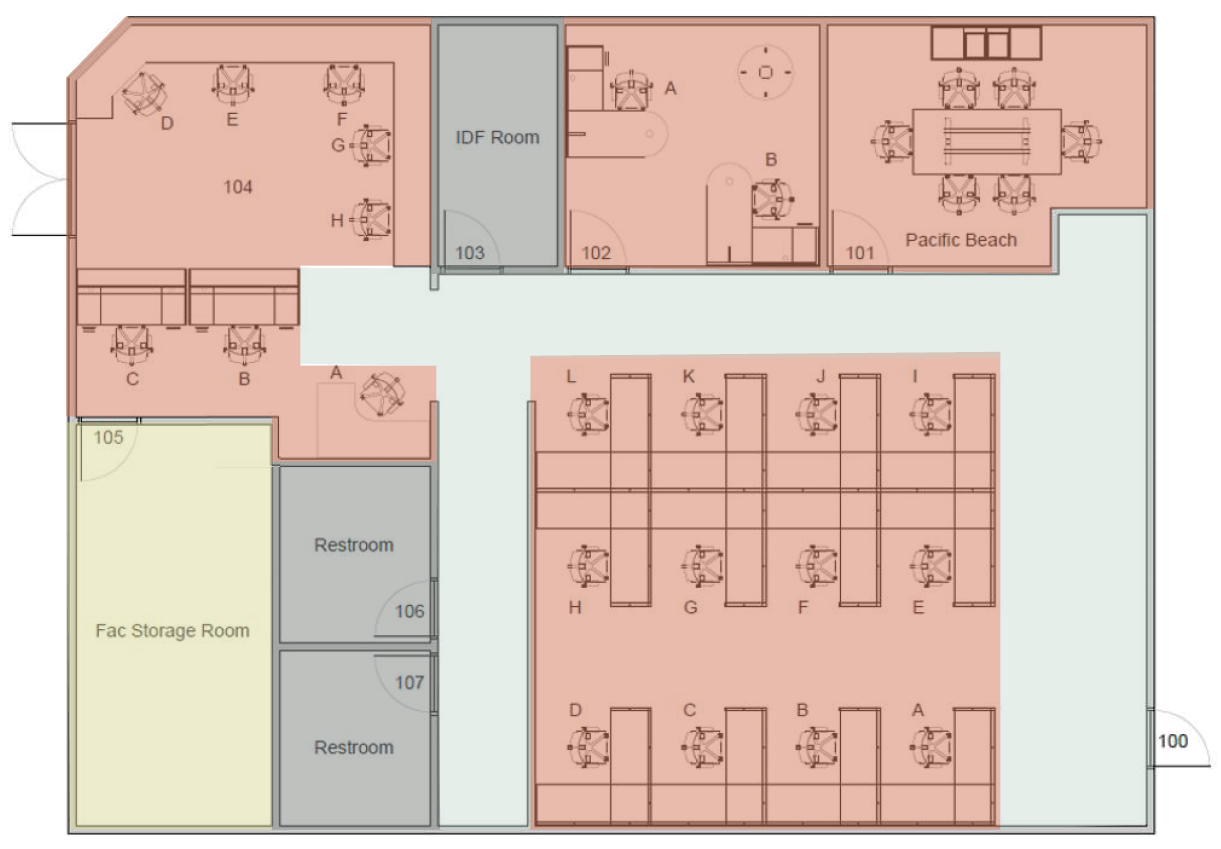 11055 Flintkote Ave, San Diego, CA en alquiler Plano de la planta- Imagen 1 de 2