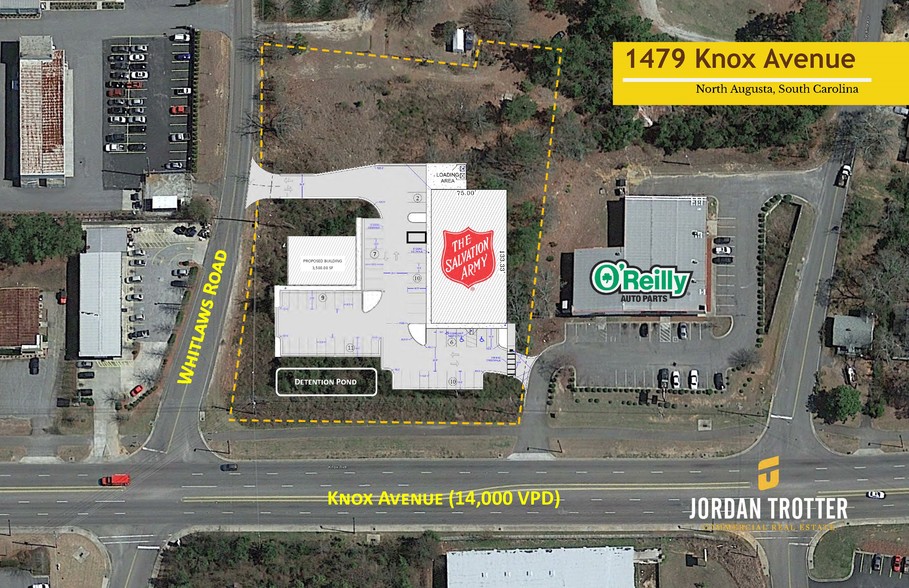 1751 Knox Ave, North Augusta, SC en venta - Foto del edificio - Imagen 1 de 1