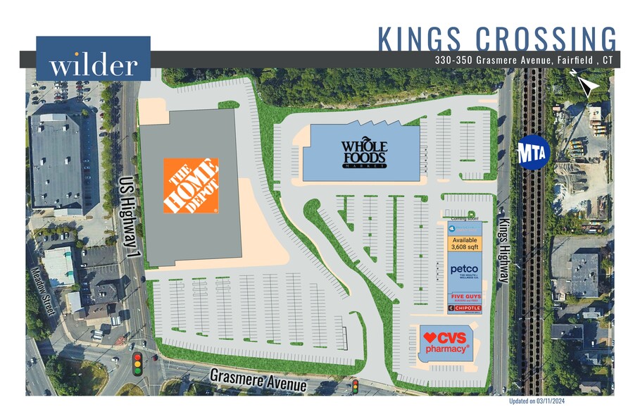 1770 Kings Hwy, Fairfield, CT en alquiler - Plano del sitio - Imagen 3 de 3