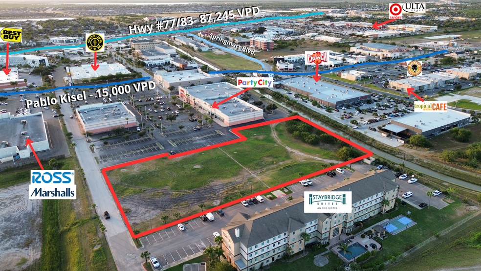 Pablo Kisel Blvd, Brownsville, TX en venta - Foto del edificio - Imagen 1 de 6