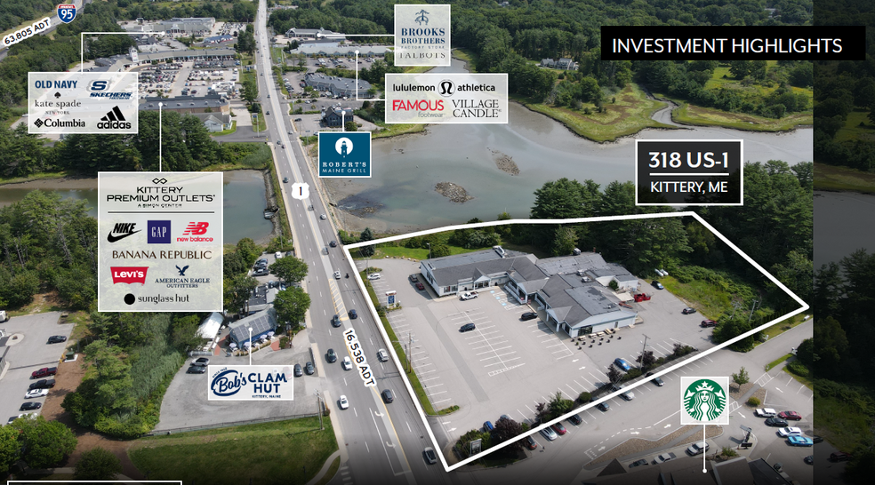 318 Us Route 1, Kittery, ME en venta - Foto del edificio - Imagen 2 de 5