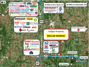 312 E Jackson St, Shelburn, IN - VISTA AÉREA  vista de mapa