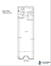 1603 Union Ave, Memphis, TN en alquiler Plano de la planta- Imagen 1 de 1