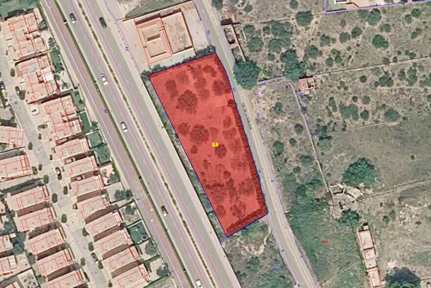 Carretera de l'Estació, 70, Peñíscola, Castellón en venta - Plano de solar - Imagen 2 de 2