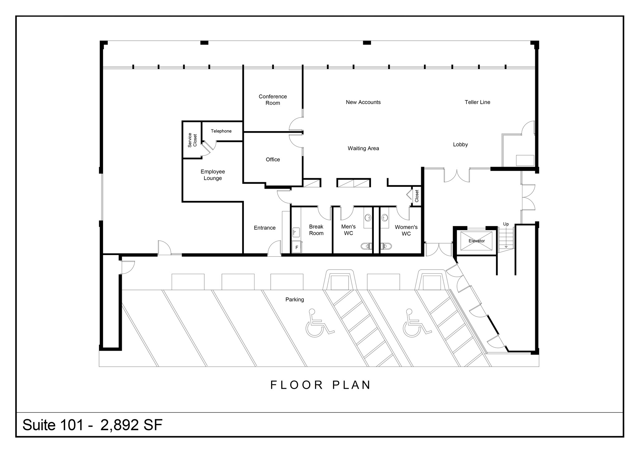 776 E Shaw Ave, Fresno, CA en venta Plano de la planta- Imagen 1 de 1