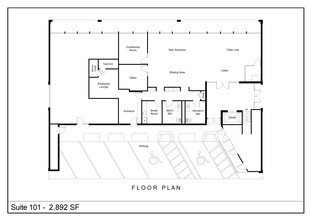 776 E Shaw Ave, Fresno, CA en venta Plano de la planta- Imagen 1 de 1