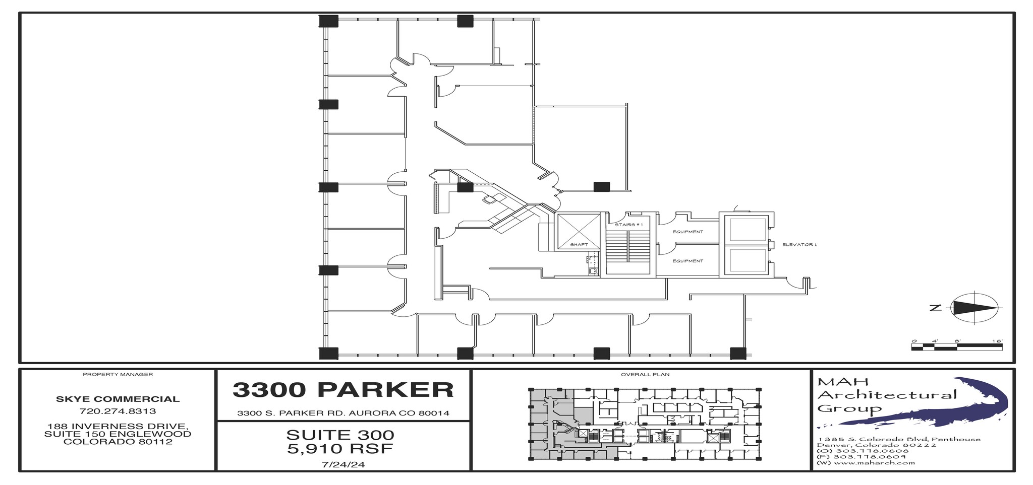 3300 S Parker Rd, Aurora, CO en venta Plano de la planta- Imagen 1 de 1