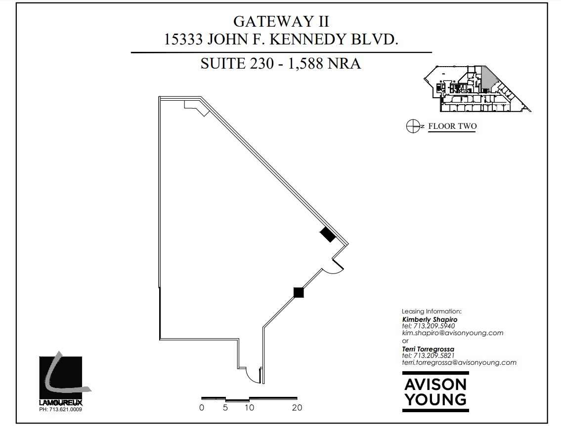 15333 John F Kennedy Blvd, Houston, TX en alquiler Plano de la planta- Imagen 1 de 2