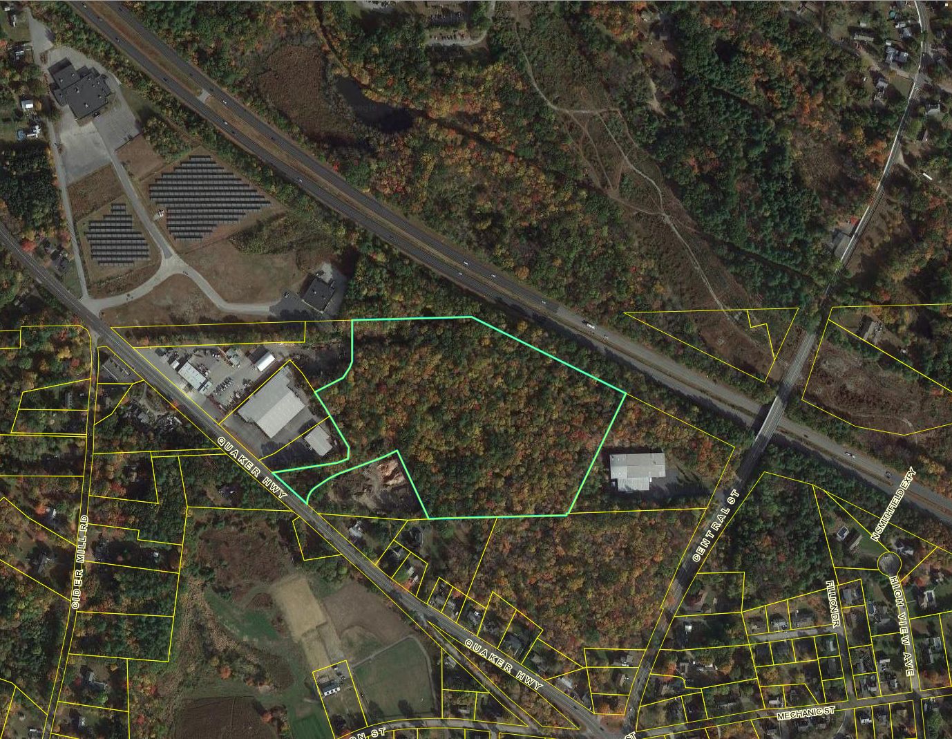 001-459 Quaker Hwy, North Smithfield, RI en venta Vista aérea- Imagen 1 de 2