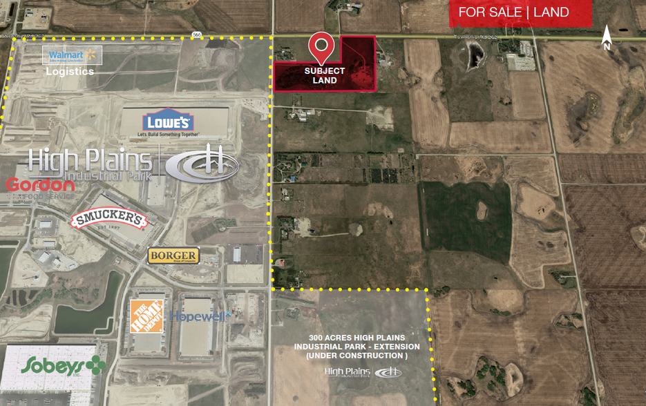 261224 & 285193 Range Rd 290 & Township Rd 262, Rocky View C, AB en venta - Foto principal - Imagen 1 de 1