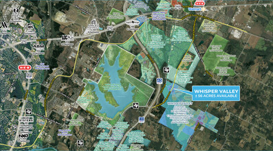 FM 973 Braker Ln, Manor, TX - VISTA AÉREA  vista de mapa